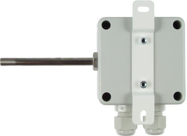 TQS3-O Outdoor RS485 Thermometer with mounting bracket installed