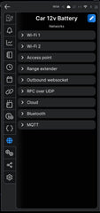 Wi-Fi battery monitor - able to connect to 2 Wi-Fi networks 
