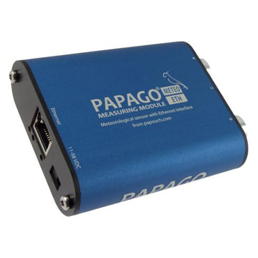 Papago Meteo ETH: Industrial weather station + Temperature Humidity Sensor + Anemometer (wind sensor)
